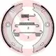 Jeu de mâchoires de frein, frein de stationnement BREMBO S 50 512 Super Prix