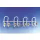 MOTTEZ – Porte manteaux 4 patères + 8 crochets – B224VBC Certifié