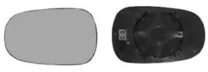 Achat Immédiat Miroir Glace rétroviseur gauche pour RENAULT CLIO II phase 1, 1998-2001, dégivrant, à clipser, Neuf
